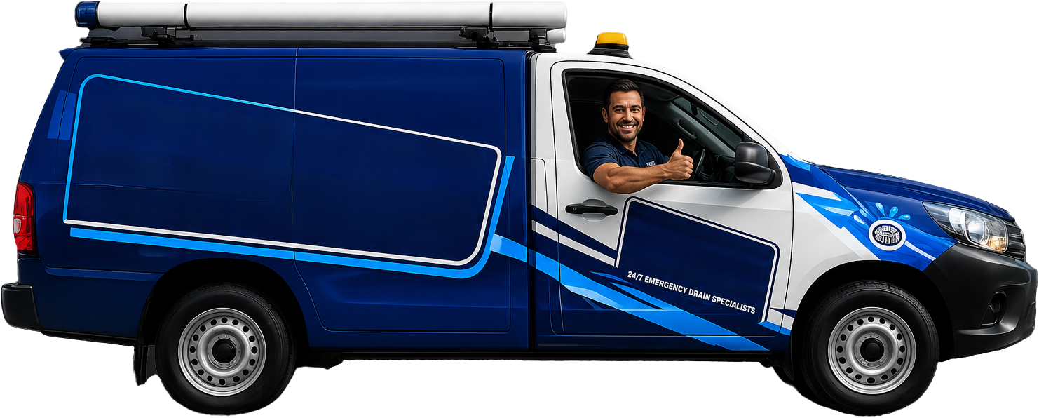 Willoughby Blocked Drains service van